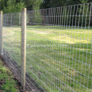 Cerca de fazenda de campo galvanizado mergulhado a quente